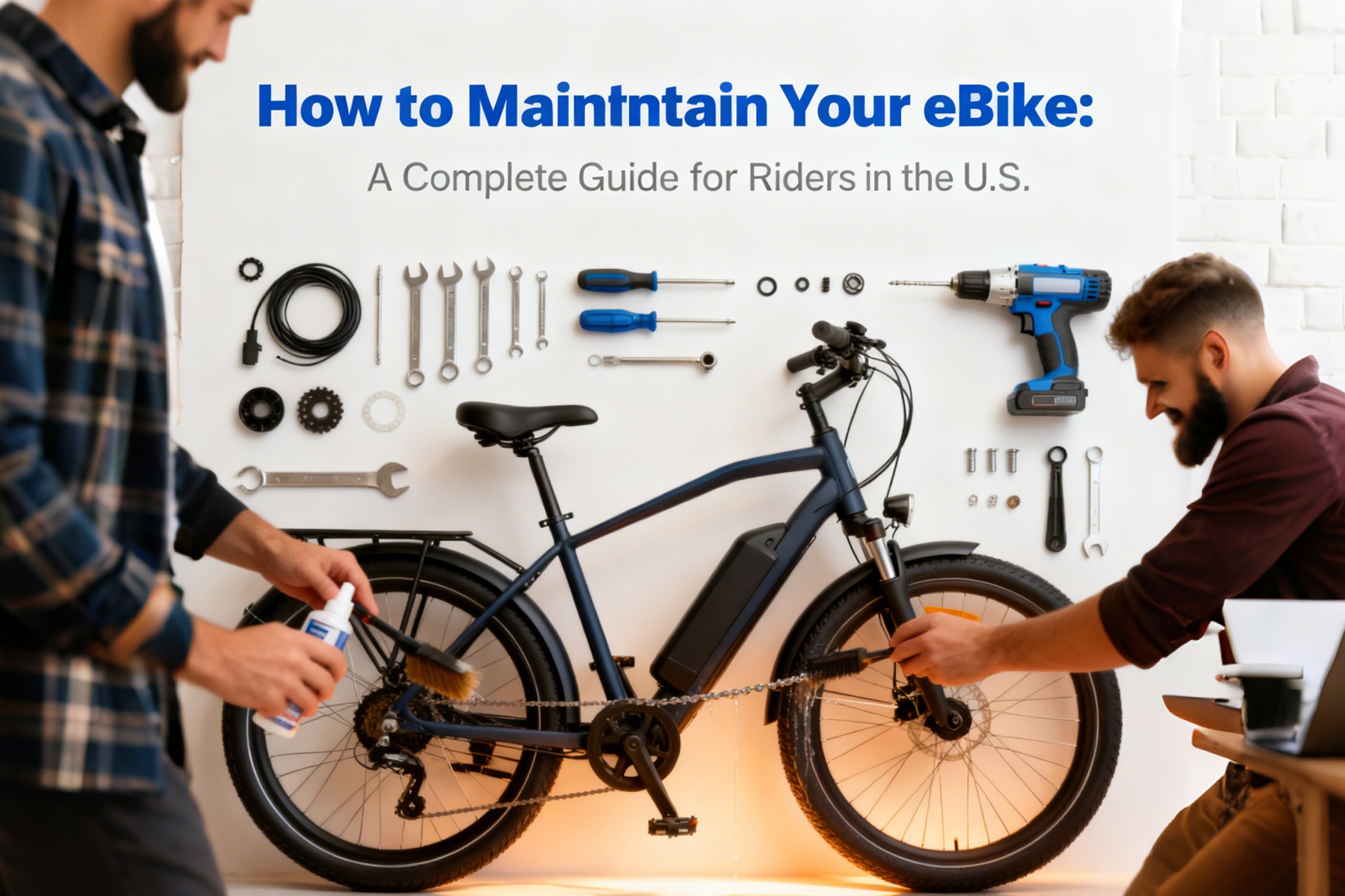 How to Maintain Your eBike: A Complete Guide for Riders in the U.S.