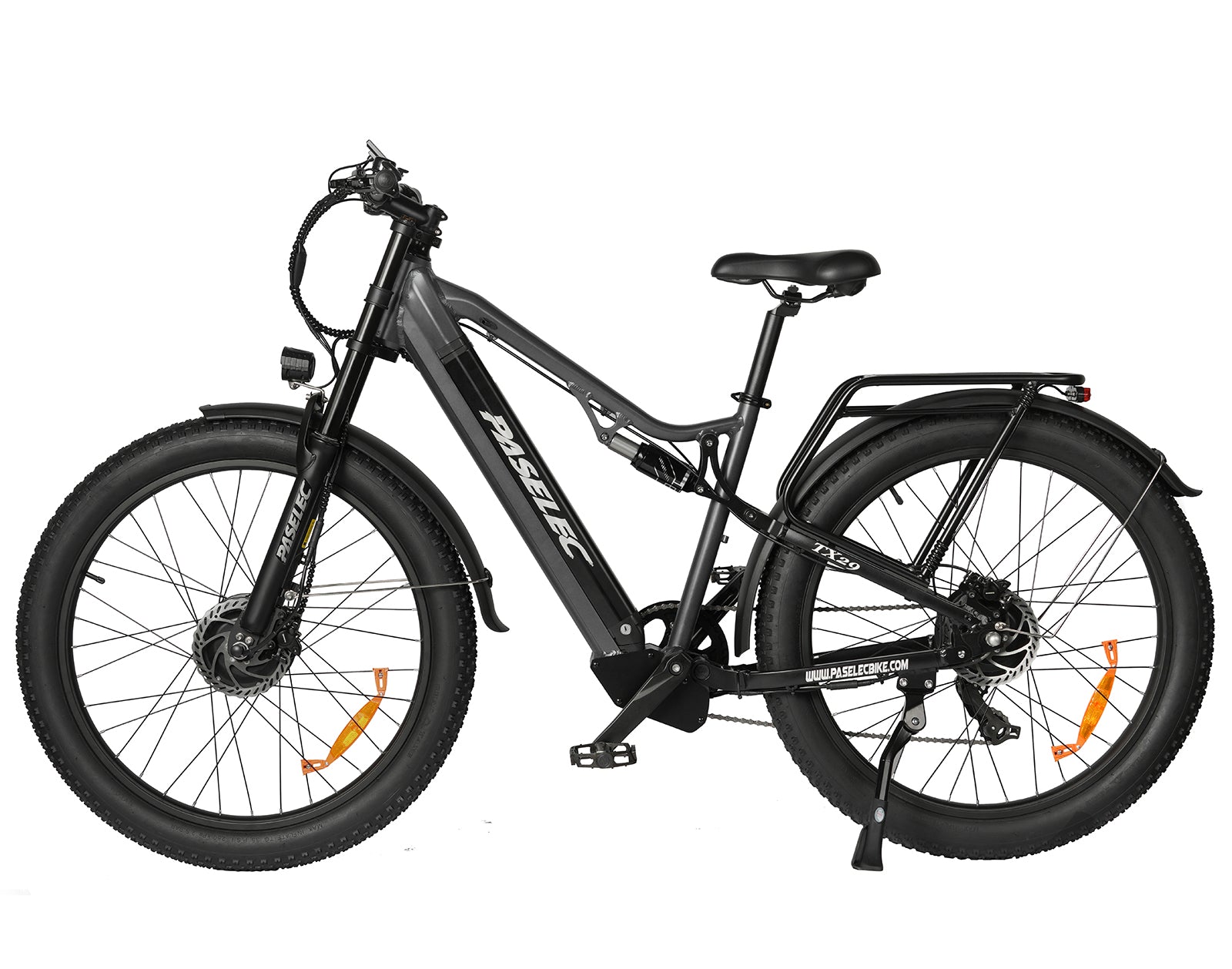 PASELEC 3000W Dual Motor E-Bike – 35MPH, 65 Mile Range, Full Suspension Fat Tire Bike – paselec PASELEC 3000W Dual Motor E-Bike – 35MPH, 65 Mile Range, Full Suspension Fat Tire Bike – paselec