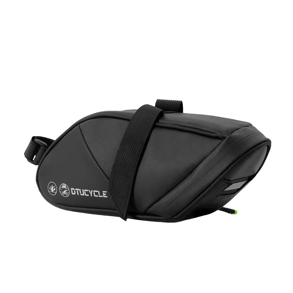 Waterproof bicycle saddle bag