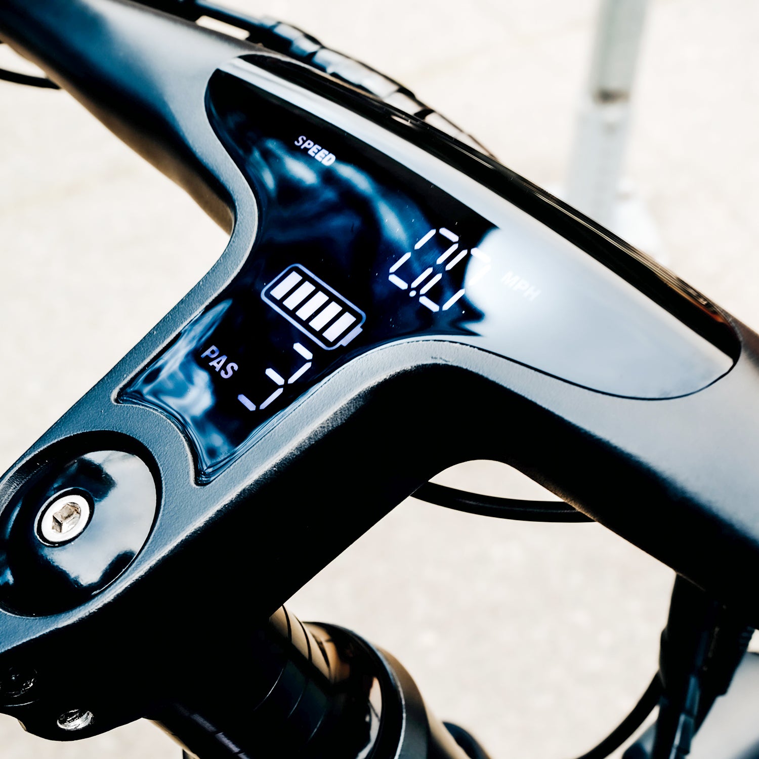 All-in-one screen adapted to Climber 3.0 ebike