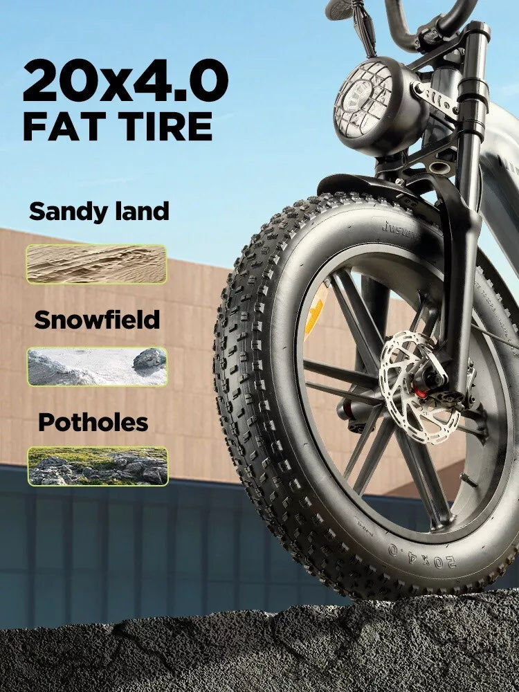 20 *4 Zoll Fat Tire für BURCHDA AZ20 E-Bike