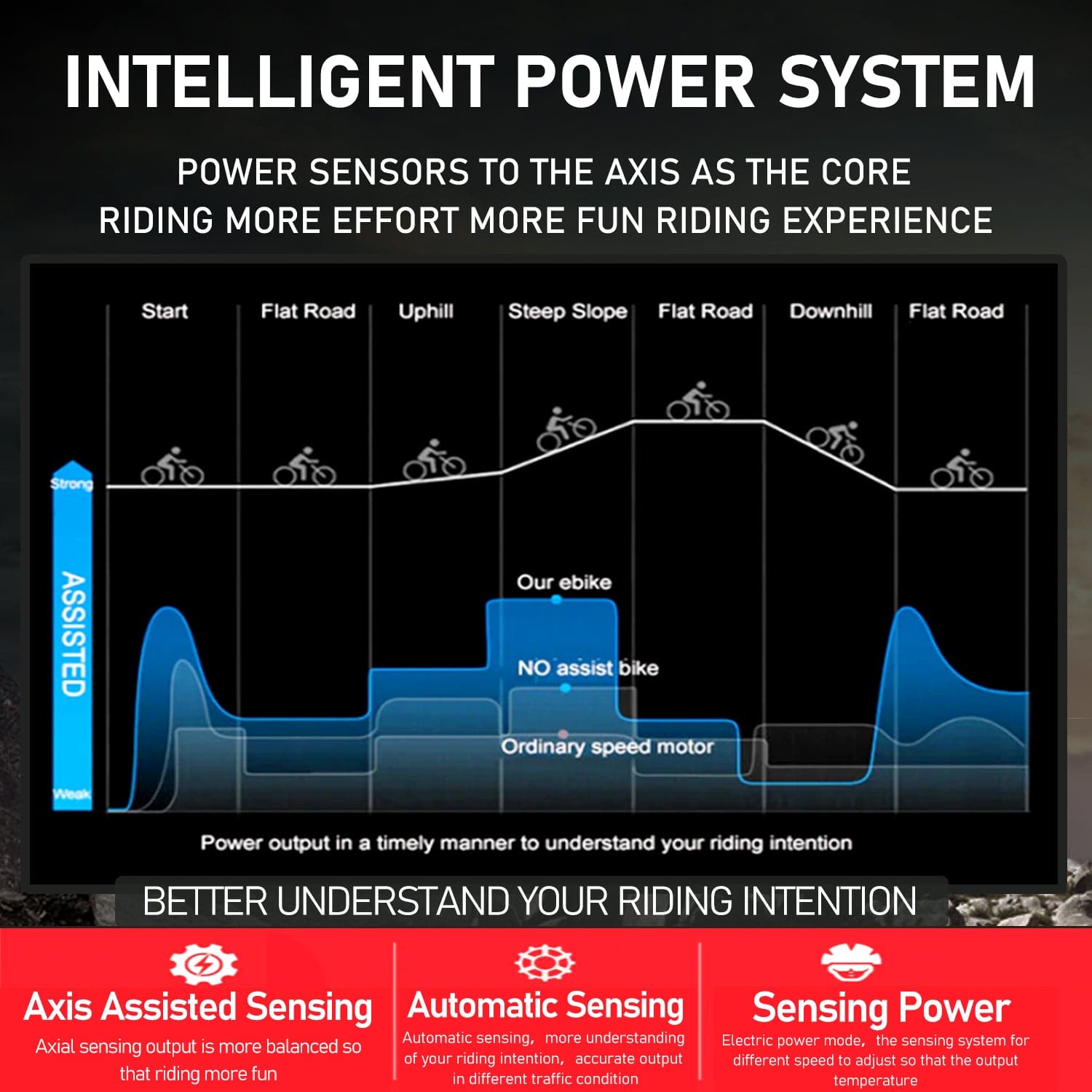 Paselec GS9 500W 27.5"*3.0 INCH EMTB