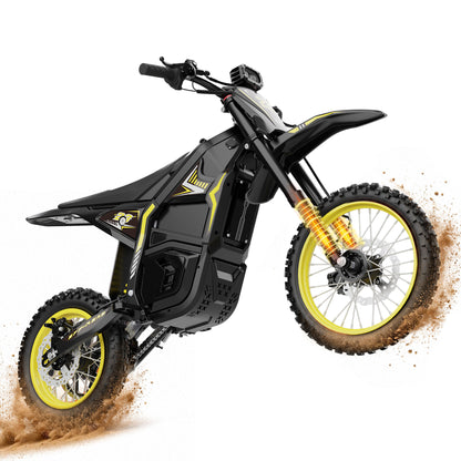 PASELEC EM04 2600W Electric Dirt Bike – 40 MPH, 53-Mile Range