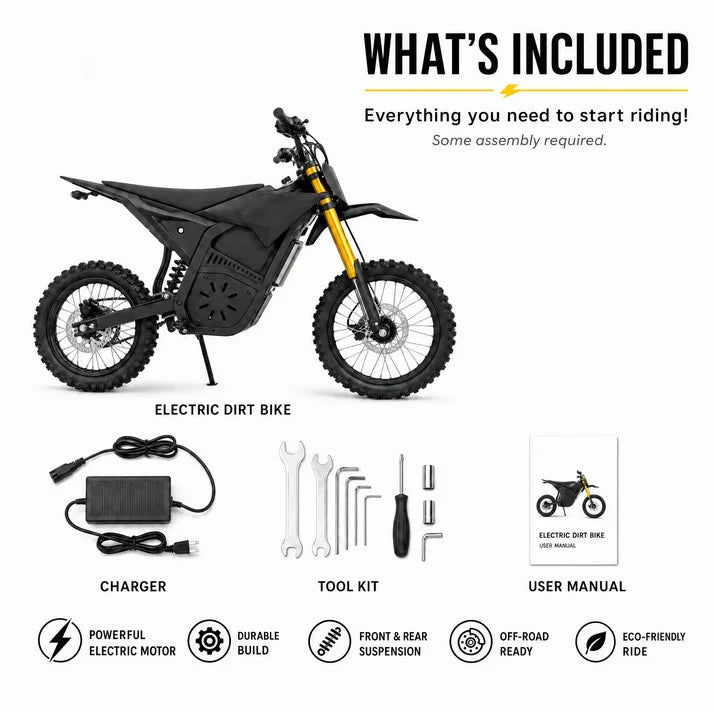 STK 02 3000W Peak Electric Dirt Bike
