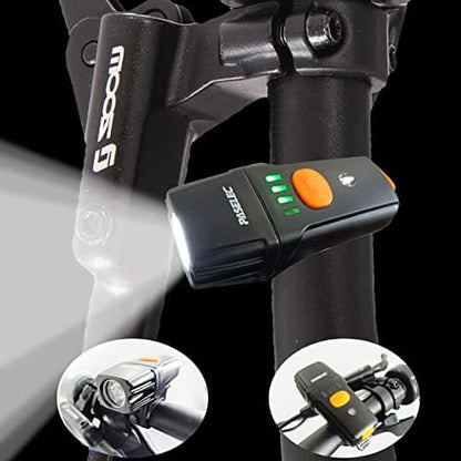 PASELEC P350 Headlight USB Rechargeable MTB Road Commuter