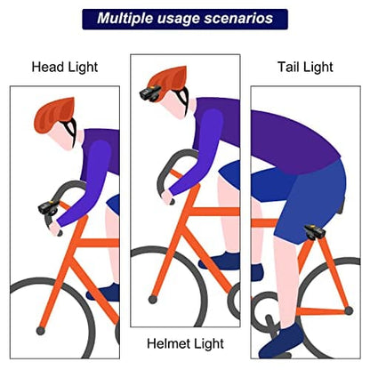 PASELEC P350 Headlight USB Rechargeable MTB Road Commuter